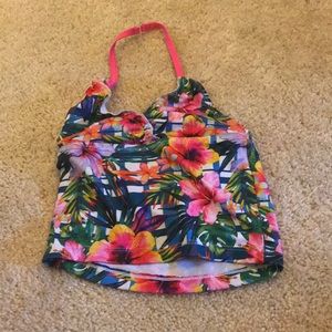 Top piece to a little girls swimsuit